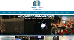 Desktop Screenshot of motowndigital.com