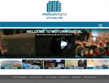Tablet Screenshot of motowndigital.com